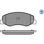 MEYLE Bremsbelagsatz Renault Master 10- Doppelrad A 025 251 7218/PD MEYLE Bremsbelagsatz Renault Master 10- Doppelrad A 025 251 7218/PD