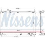 Nissens Wasserkühler PKW 646856 Nissens Wasserkühler PKW 646856