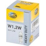 8GP 002 095-241 HELLA Glühlampe W1,2W 24 V 1,2 W Sockel W2x4,6d Heavy Duty – 8GP 002 095-241