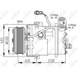 NRF Kompressor 32197 NRF Kompressor 32197