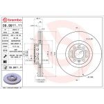 12 481 041 Bremsscheibe VA 09.9911.11 12 481 041 Bremsscheibe VA 09.9911.11
