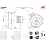 A0128(P) AS-PL Lichtmaschine (Generator) A0128(P) A0128(P) AS-PL Lichtmaschine (Generator) A0128(P)