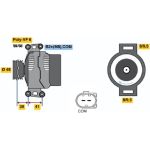 Bosch Generator 0124525524 Bosch Generator 0124525524
