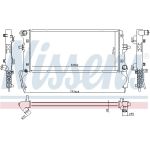 Nissens Wasserkühler PKW 636728 Nissens Wasserkühler PKW 636728