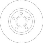 Bremsscheibe Volvo P. S40/V50 DF4424 Bremsscheibe Volvo P. S40/V50 DF4424