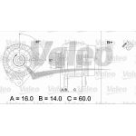 Valeo Lichtmaschine 437411 Valeo Lichtmaschine 437411