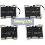 Japanparts Bremsbeläge PP-0616AF
