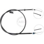 A.B.S. Handbremsseil Seilzug Festellbremse K15027