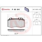 BREMBO Bremsklötze VA P 50 041 BREMBO Bremsklötze VA P 50 041