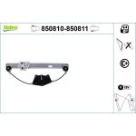 VALEO 850811 Fensterheber VALEO 850811 Fensterheber