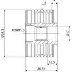 Generatorfreilauf 588017