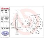 Bremsscheibe VA Xtra 09.9468.1X Bremsscheibe VA Xtra 09.9468.1X