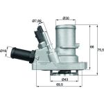 Integralthermostat TI 144 88 Integralthermostat TI 144 88