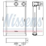 Nissens Heizungskühler PKW 72669 Nissens Heizungskühler PKW 72669