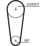 Gates Zahnriemensatz mit Wasserpumpe KP15683XS-2 Gates Zahnriemensatz mit Wasserpumpe KP15683XS-2