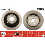 Bremsscheibe Db T. W164/W251 DF4472S Bremsscheibe Db T. W164/W251 DF4472S