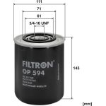 OP 594 Filtron Ölfilter OP 594 OP 594 Filtron Ölfilter OP 594