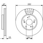 Bosch Bremsscheibe 0 986 479 686 Bosch Bremsscheibe 0 986 479 686
