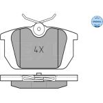 MEYLE Bremsbelagsatz Alfa 145/146/155/Gtv/Spider 92-05/Uno 252110314 MEYLE Bremsbelagsatz Alfa 145/146/155/Gtv/Spider 92-05/Uno 252110314