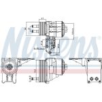Nissens Ölkühler PKW 91328 Nissens Ölkühler PKW 91328