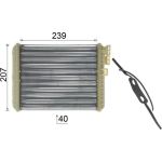 MAHLE Wärmetauscher, Innenraumheizung AH 90 000P MAHLE Wärmetauscher, Innenraumheizung AH 90 000P