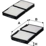 FILTRON Filter, Innenraumluft K 1112-2x FILTRON Filter, Innenraumluft K 1112-2x