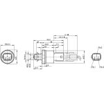 Bosch Automotive Druckschalter 0265005303 Bosch Automotive Druckschalter 0265005303