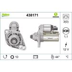 438171 Valeo Anlasser 438171 438171 Valeo Anlasser 438171