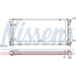 Nissens Wasserkühler PKW 640041 Nissens Wasserkühler PKW 640041