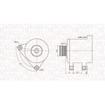 Magneti Marelli Lichtmaschine 063731559010 Magneti Marelli Lichtmaschine 063731559010