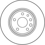 TRW Bremsscheibe DF2773