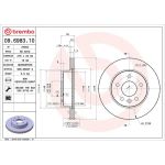 15 481 001 Bremsscheibe VA 09.6983.10 15 481 001 Bremsscheibe VA 09.6983.10