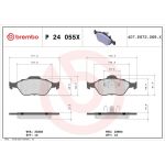 BREMBO Bremsklötze Xtra VA P 24 055X BREMBO Bremsklötze Xtra VA P 24 055X