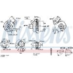NISSENS Turbolader 93427 NISSENS Turbolader 93427