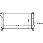 MAHLE Kühler, Motorkühlung CR 1453 000S MAHLE Kühler, Motorkühlung CR 1453 000S