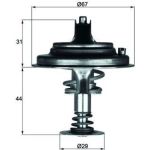 BEHR Thermostat, Kühlmittel TX 26 80D1 BEHR Thermostat, Kühlmittel TX 26 80D1