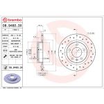 Brembo Bremsscheibe Hinterachse Xtra 08.9460.3X Brembo Bremsscheibe Hinterachse Xtra 08.9460.3X