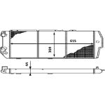 MAHLE Kühler, Motorkühlung CR 404 000S MAHLE Kühler, Motorkühlung CR 404 000S