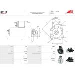 S0111 AS-PL Anlasser (Starter) S0111