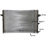 MAHLE Kühler, Motorkühlung CR 639 000S MAHLE Kühler, Motorkühlung CR 639 000S