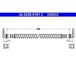 ATE Bremsschlauch 24.5229-0181.3 ATE Bremsschlauch 24.5229-0181.3