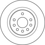 10 482 029 Bremsscheibe HA DF4938 10 482 029 Bremsscheibe HA DF4938