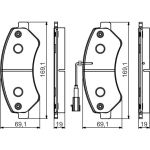 0 986 495 095 Bosch Bremsbelag 0 986 495 095 0 986 495 095 Bosch Bremsbelag 0 986 495 095
