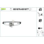 VALEO Fensterheber 851877 VALEO Fensterheber 851877