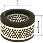 Bosch Luftfiltereinsatz F 026 400 610 Bosch Luftfiltereinsatz F 026 400 610