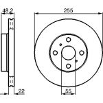 Bremsscheibe VA 0 986 478 578 Bremsscheibe VA 0 986 478 578