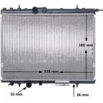 MAHLE Kühler, Motorkühlung CR 524 000S MAHLE Kühler, Motorkühlung CR 524 000S
