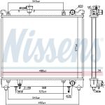 Nissens Wasserkühler PKW 606692 Nissens Wasserkühler PKW 606692