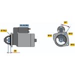 Bosch Anlasser 0001107499 Bosch Anlasser 0001107499