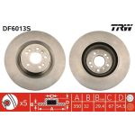 TRW Bremsscheibe Mercedes-Benz W164/W251 05 DF6013S TRW Bremsscheibe Mercedes-Benz W164/W251 05 DF6013S